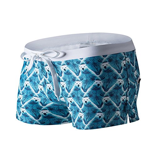 LETSQK Men's Beach Sexy Havana Short Swim Trunk