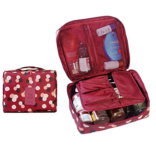 Wastar® Multifunction Waterproof Colorful Printed Travel Pouch Toiletry Bag Case Wash Organizer