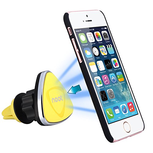 Samsung Galaxy Car Mount Universal Magnetic Cradle-Less Air Vent Car Holder for S3, S4, S5, S6, S6 Edge, S6 Edge Plus, S7, Note 2, Note 3, Note 4, Note 5, Note Edge