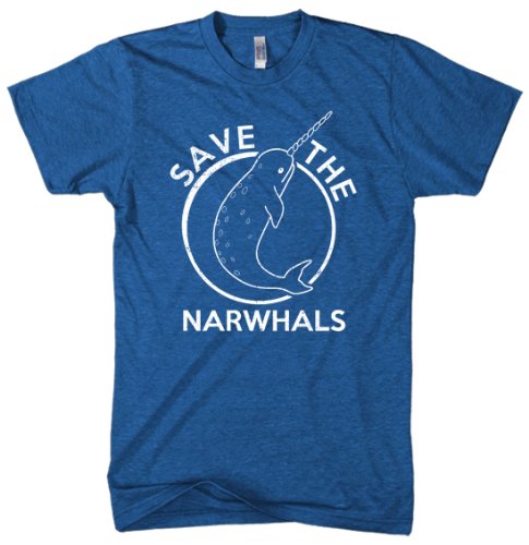 Youth Save The Narwhals Tshirt Funny Narwhal Unicorn Shirt For Kids