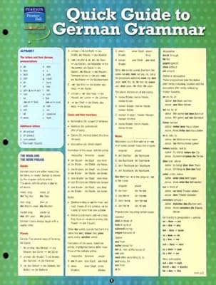 Quick Guide to German Grammar