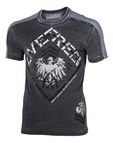Nobility Men's Contrast Shoulder Crew T-Shirts