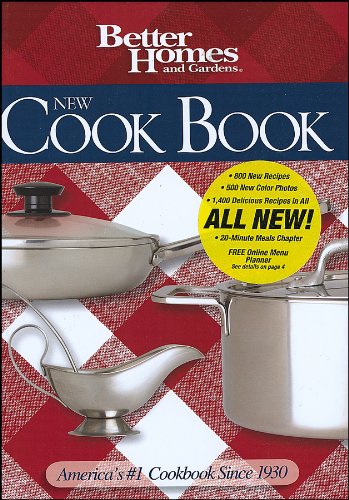 Better Homes and Gardens New Cook Book (Better Homes & Gardens Plaid) by Better Homes & Gardens