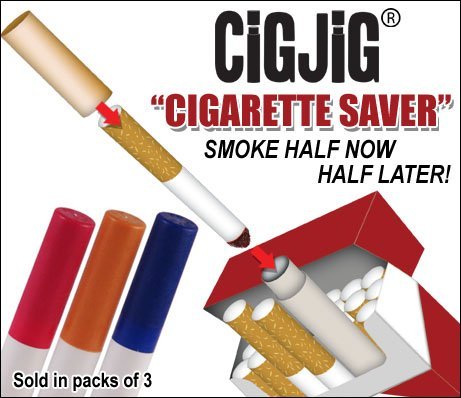 CigJig Cigarette Saver - 3 Pack