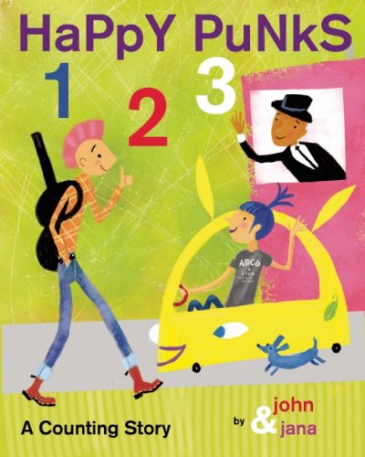 Happy Punks 1 2 3: A Counting Story by John Seven
