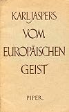 Vom europäischen Geist Vortrag, gehalten bei den Rencontres ...