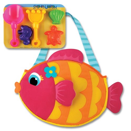 Stephen Joseph Fish Beach Tote