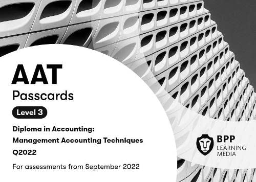 Aat Management Accounting Techniques by unknown author
