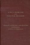World Problems and Personal Religion