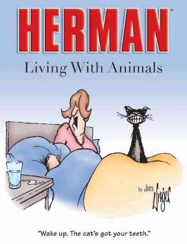 Herman Living with Animals by Jim Unger