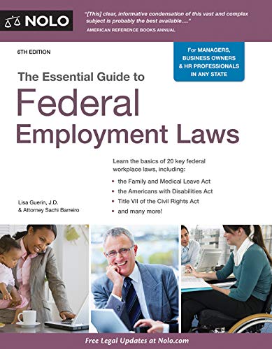 ESSENTIAL GUIDE TO FEDERAL EMPLOYMENT LAWS, THE By Guerin Lisa J.d. & Barreiro