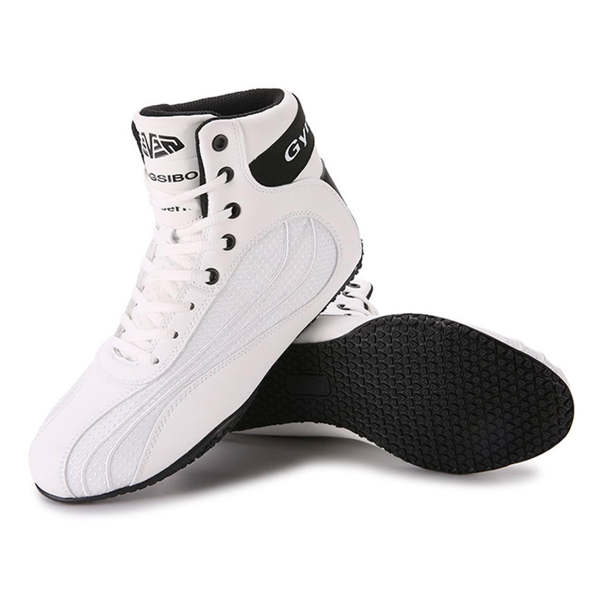 Men's Boxing Shoes Lightweight Wrestling Fitness Shoes Comfortable Competition Shoes Non Slip Athletic Workout Shoes_vogvips.com