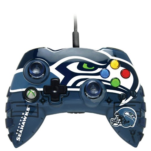 Algopix Similar Product 7 - Xbox 360 NFL Seatlle Seahawks Controller