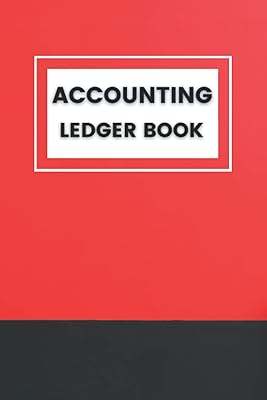 Accounting Ledger Book for Self-Employed: Income and expense log book
