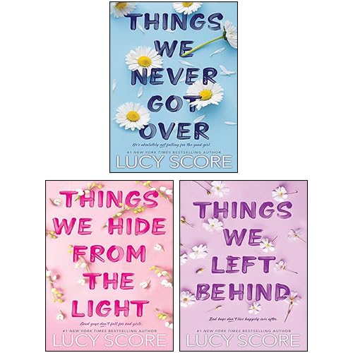 Things We Left Behind, Things We Hide From The Light, Things We Never Got Over By Lucy Score 3 Books Collection Set by Lucy Score