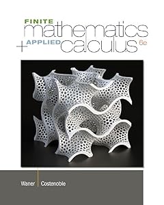 Finite Math and Applied Calculus by Stefan Waner