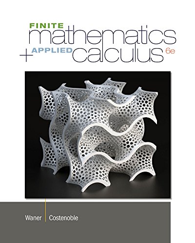 Finite Math and Applied Calculus by Stefan Waner
