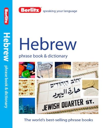Berlitz Hebrew Phrase Book &amp; Dictionary by Berlitz Publishing