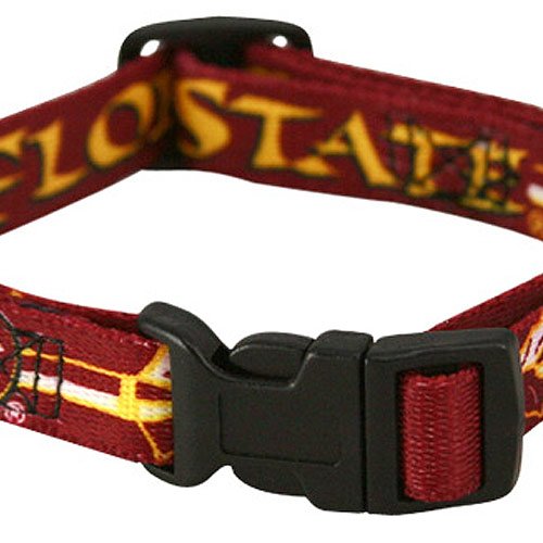 

NCAA Florida State Seminoles (FSU) Garnet Adjustable Dog Collar (Medium)