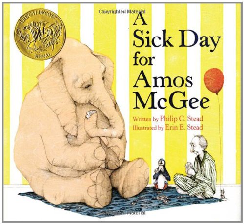 A Sick Day for Amos McGee by Philip C. Stead 
			
			
		
		
		
       	 
       		
       			,