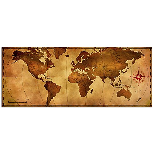 Algopix Similar Product 11 - Metal Art Studio Old World Map Wall Art