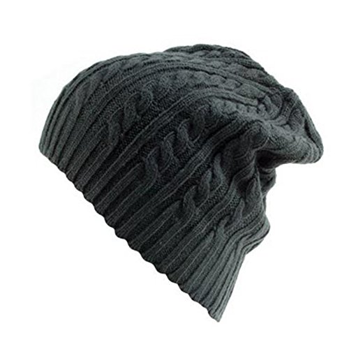 Algopix Similar Product 7 - Acrylic Twister Beanie Cap (Navy Blue)