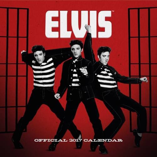 Elvis Presley Official 2017 Square Calendar
