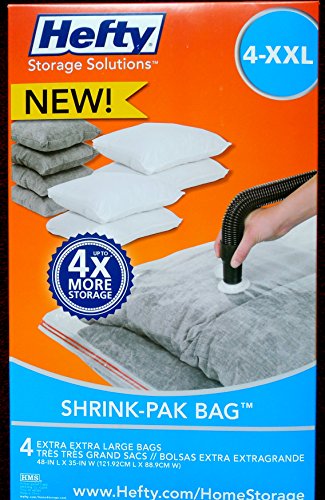 Algopix Similar Product 13 - HEFTY Shrink-pak 4-XXL