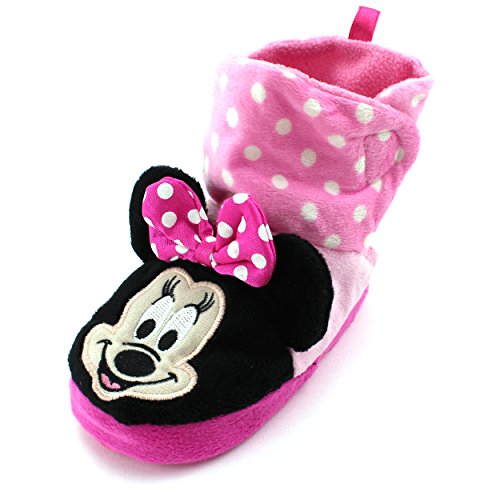 Minnie Mouse Girls Boot Slippers (Baby/Toddler)