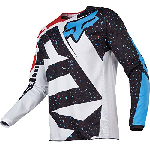 Fox Racing 180 Nirv Men's Off-Road Motorcycle Jerseys - Red/White