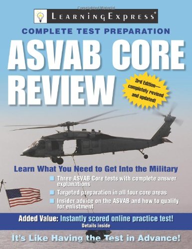 ASVAB Core Review by LearningExpress Editors