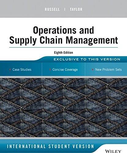 Algopix Similar Product 3 - Operations and Supply Chain Management