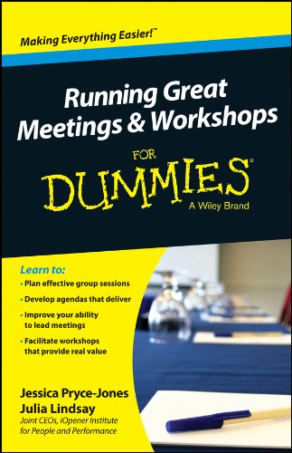 Running Great Meetings and Workshops For Dummies by Jessica Pryce-Jones