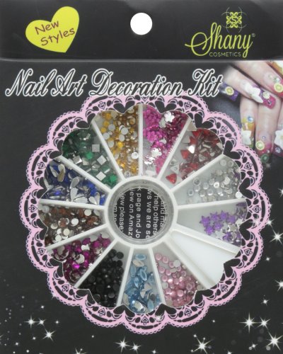 

SHANY Cosmetics 3D Do it Yourself Nail Art Decoration, Rhinestones Manicure