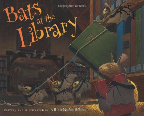 Bats at the Library by Brian Lies
