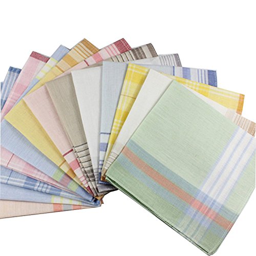 Uniquezone Elegant Cotton Handkerchief Gift Hanky