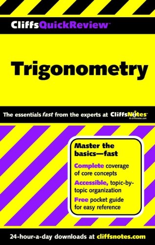 Algopix Similar Product 11 - CliffsQuickReview Trigonometry Cliffs