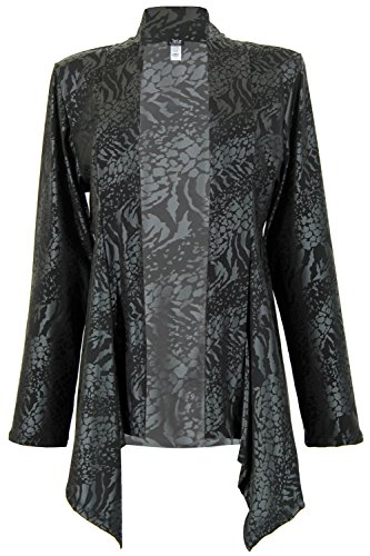Jostar Women's HIT Mid-cut Jacket Long Sleeve Print