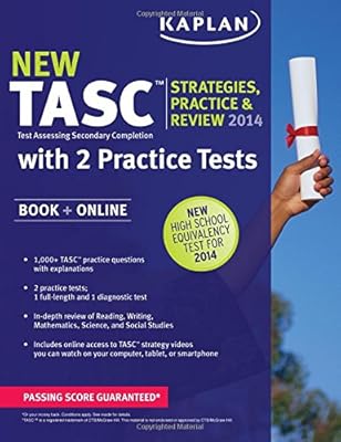 Kaplan New TASC with 2 practice tests