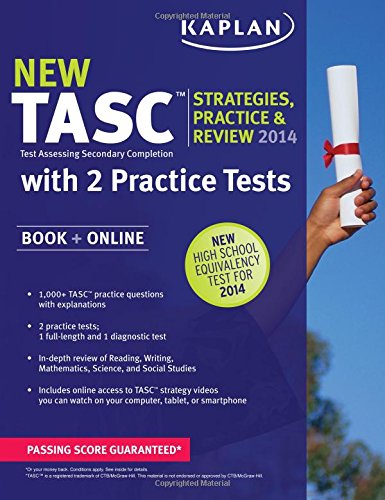 Kaplan New TASC with 2 practice tests by Kaplan