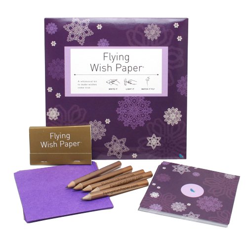Flying Wish Paper WISHING KIT - Write it, Light it and Watch it Fly - Large Kits - Picture 32 of 47
