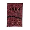 1984 by George Orwell Wood Hard Cover Covered with Leather Handmade Personalized
