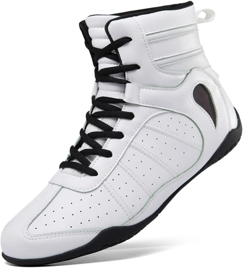 Mens Womens Boxing Boots Fashion Boxers Fitness Sneakers Breathable Sparring Trainers Mesh Wrestling Athletic Shoes_vogvips.com