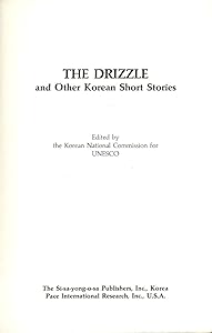 The Drizzle and Other Korean Short Stories (Modern Korean Short Stories Series No 2) by Hwang Sun-Won