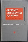 Ordinary differential equations;: A first course (University mathematics series)