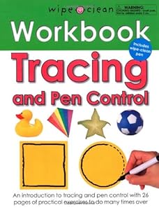 Wipe Clean Workbook Tracing and Pen Control