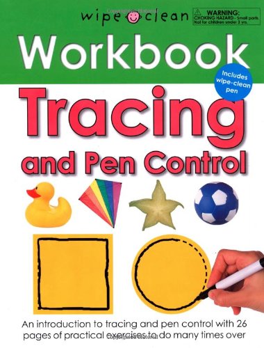Wipe Clean Workbook Tracing and Pen Control by Roger Priddy
