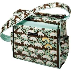 Petunia Pickle Bottom Shoulder Diaper Bag - Corsican Blue