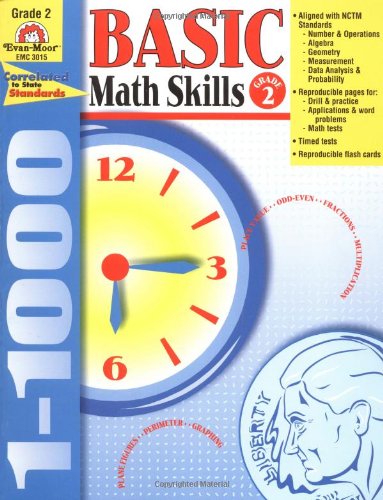 Basic Math Skills, Grade 2 by Jo Ellen Moore