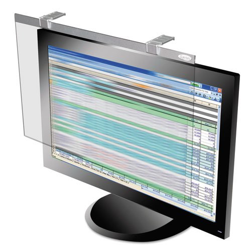 

Kantek - LCD Protect Privacy Antiglare Deluxe Filter, 24" Widescreen LCD, Silver LCD24WSV (DMi EA